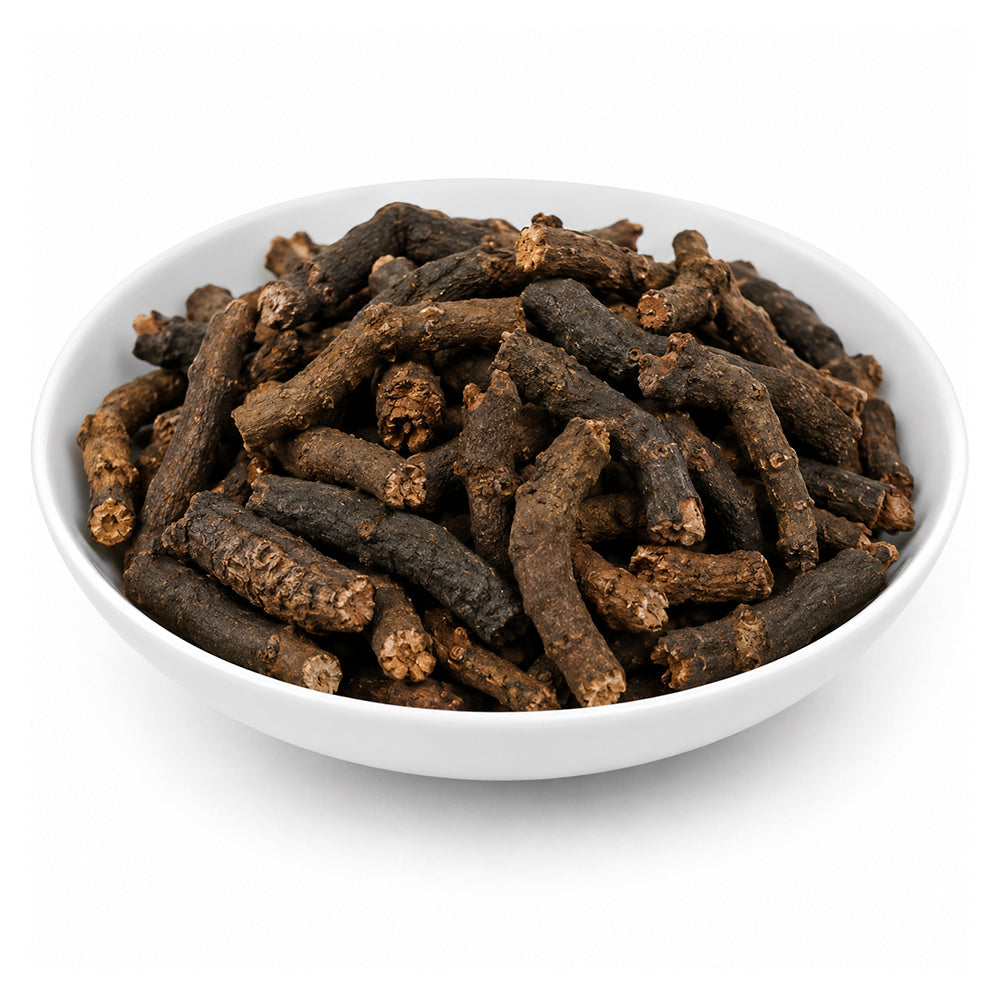Anjbar (Jadd) - Alpine Bistort (Roots) - Snake Root Bistort - Knotgrass - Knot Grass - Bekh Anjabar - Bistorta Officinalis - Persicaria Bistorta - Polygonum Viviparum