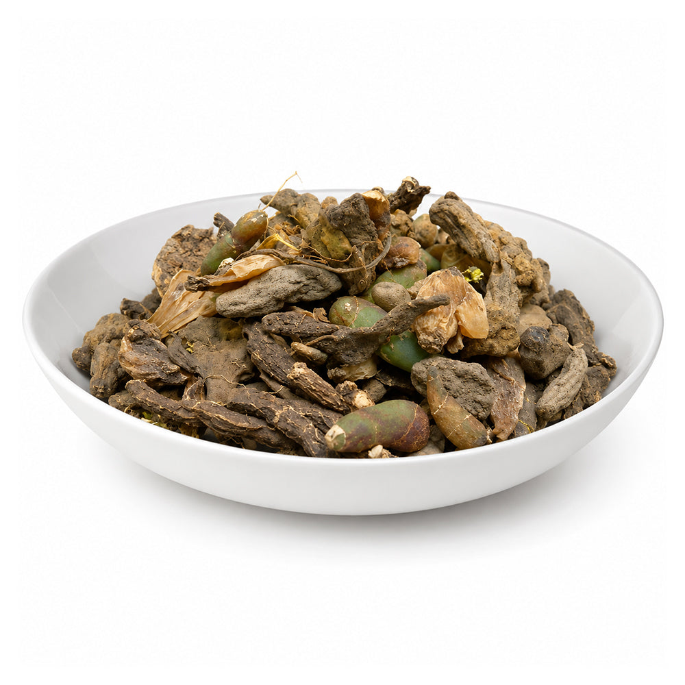 Ashtvarg (8 Herbs Roots Mix : Jeevaka, Rishbhaka, Meda, Mahameda, Kakoli, Kshira Kakoli, Riddhi, Vriddhi) - Ashta Verg - Ashtaverg - Asht Varg - Ashtavarg