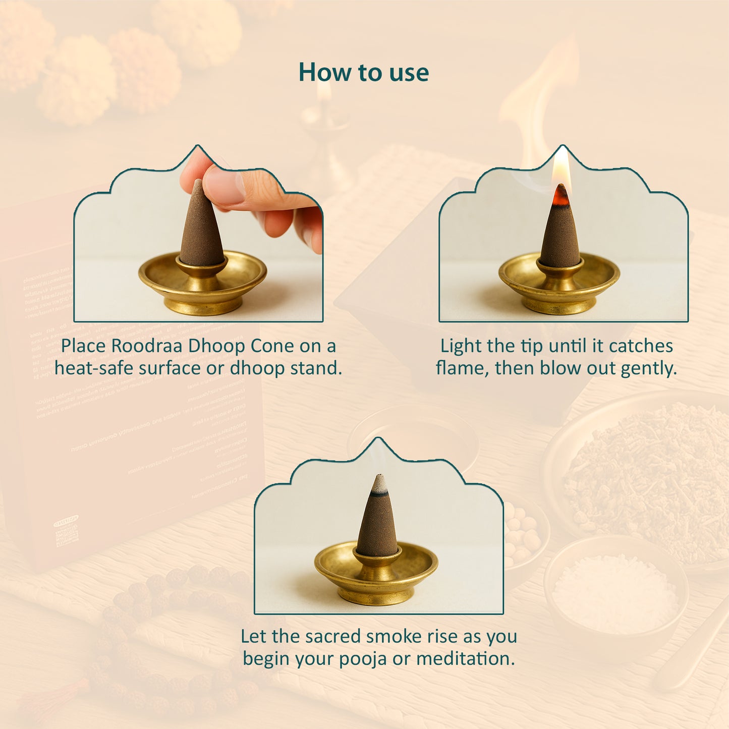Jasmine Dhoop Cones