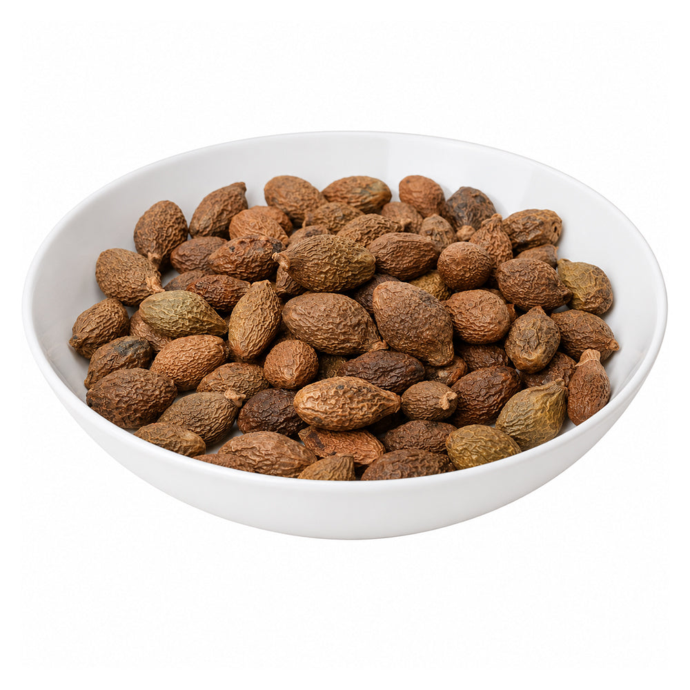 Niranjan (Phal) - Niranjan Fal - Malva Nut - China (Fruit) - Sterculia Lychnophora with Seeds
