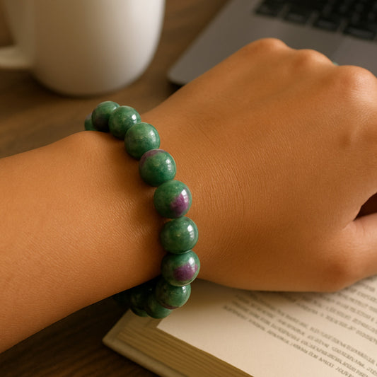 Ruby Fuchsite Bracelet