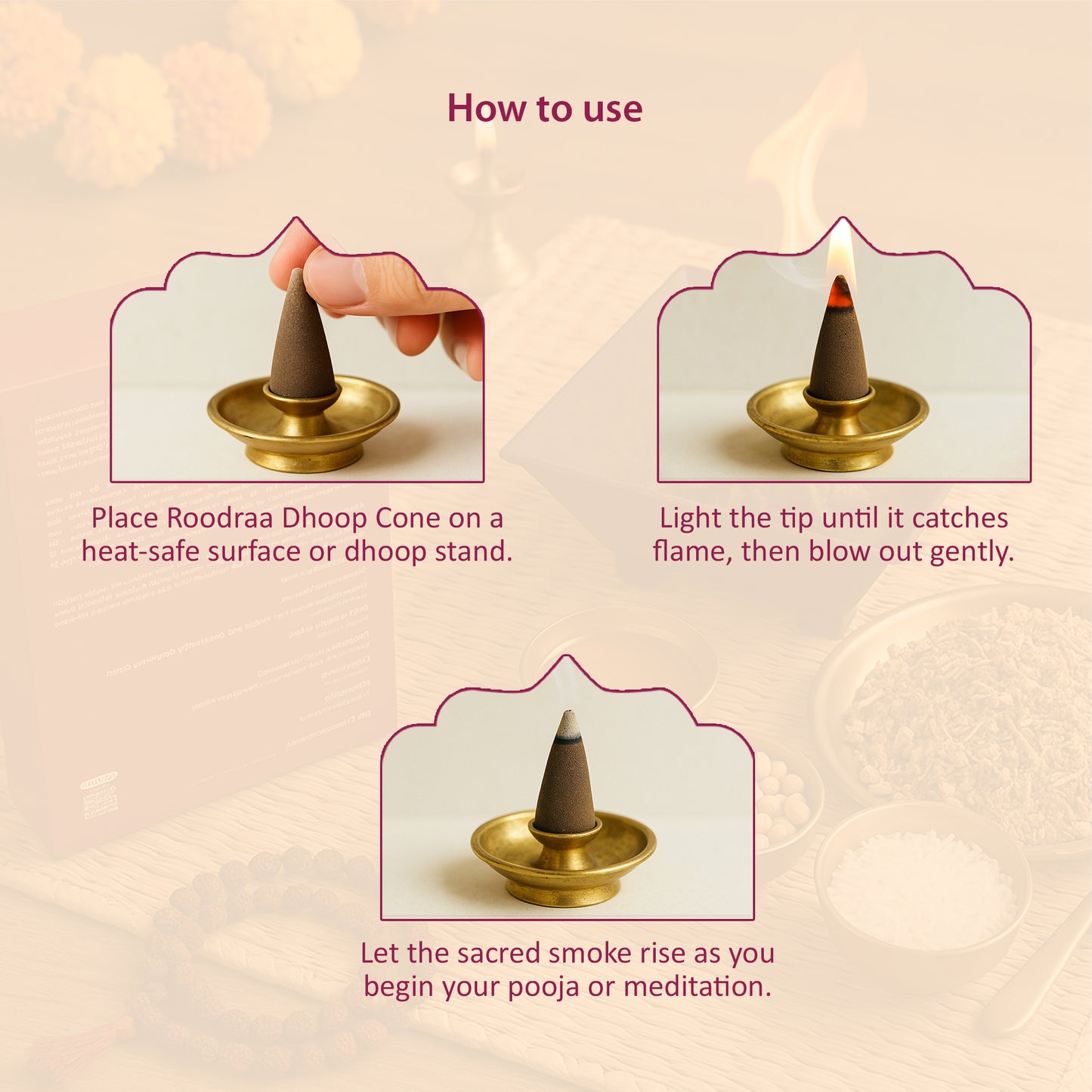 Cinnamon Dhoop Cones