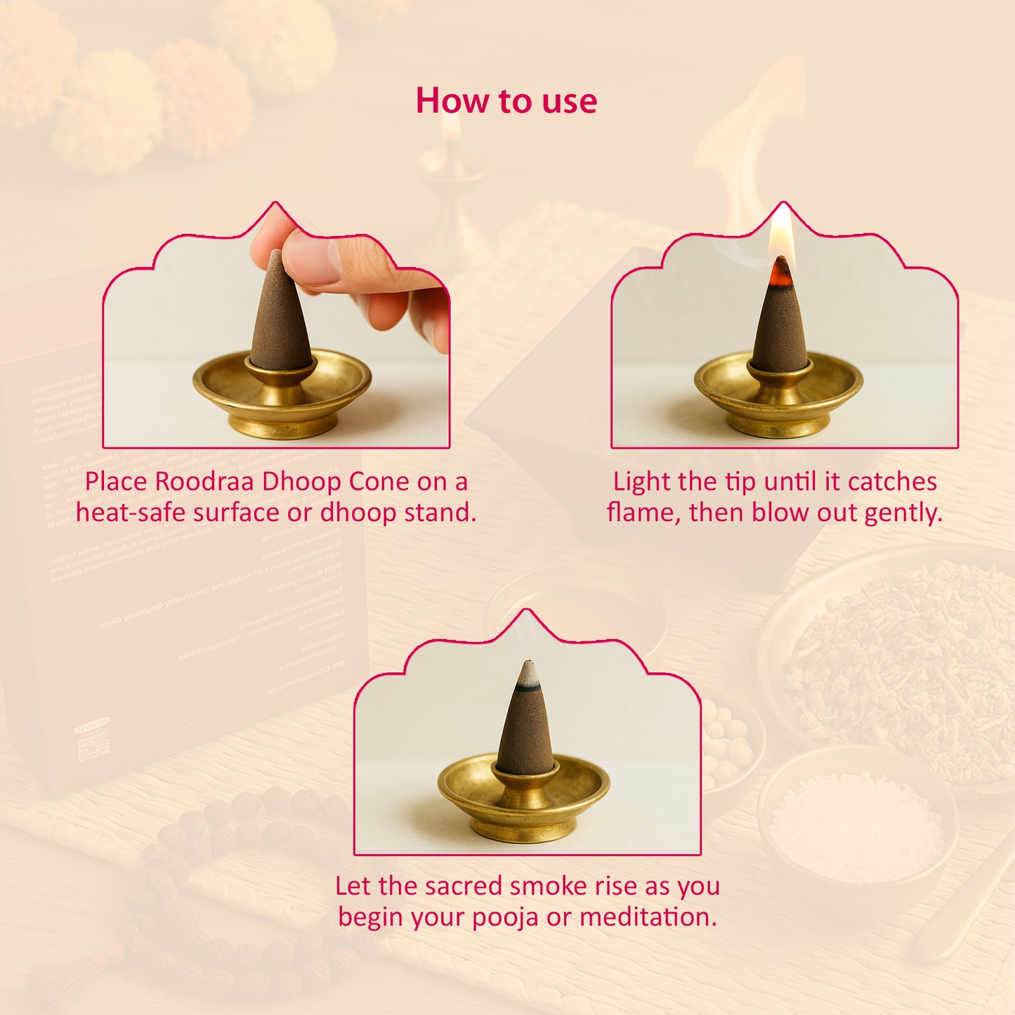 Lemongrass Dhoop Cones