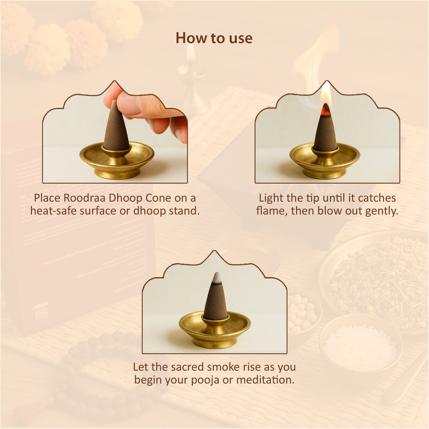 Sandalwood Dhoop Cones