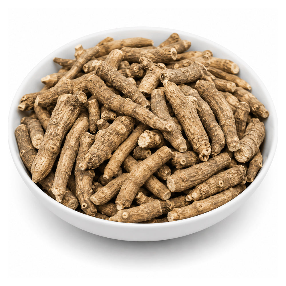 Atish (Kadwi) (Jadd) - Ativisha (Bitter) (Roots) - Prativisha - Atiwisha - Ateesh - Aconitum Heterophyllum