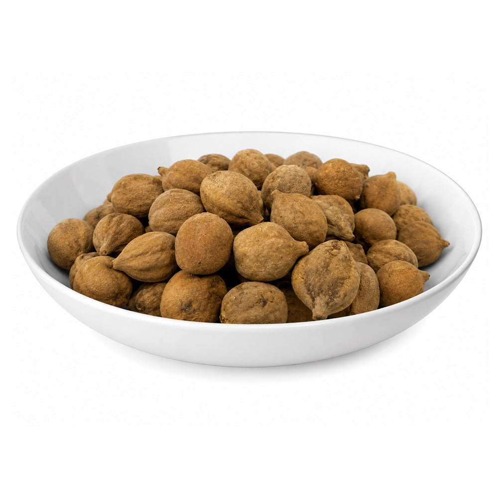 Baheda (Sabut Fruit) - Bahera Whole With Seed - Bibhitaki - Belliric Myrobalan - Terminalia Bellirica to Eat and Hair Increase
