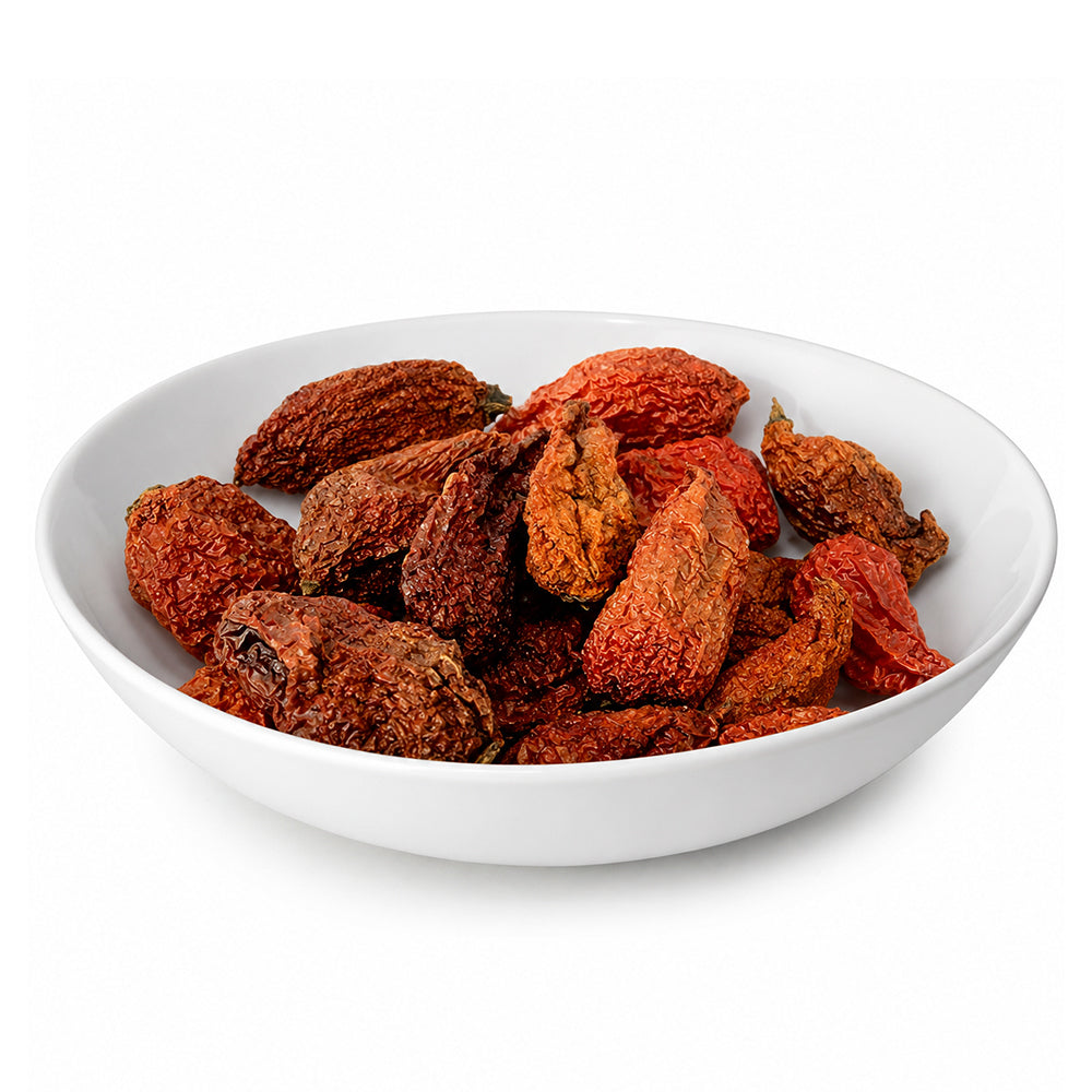 Bhoot Jolokia Pepper (World's Hottest Chilli Pepper) - Ghost Pepper - Bhut Jolokia - Bhutanese Pepper - King Chilli - Naga Chilli