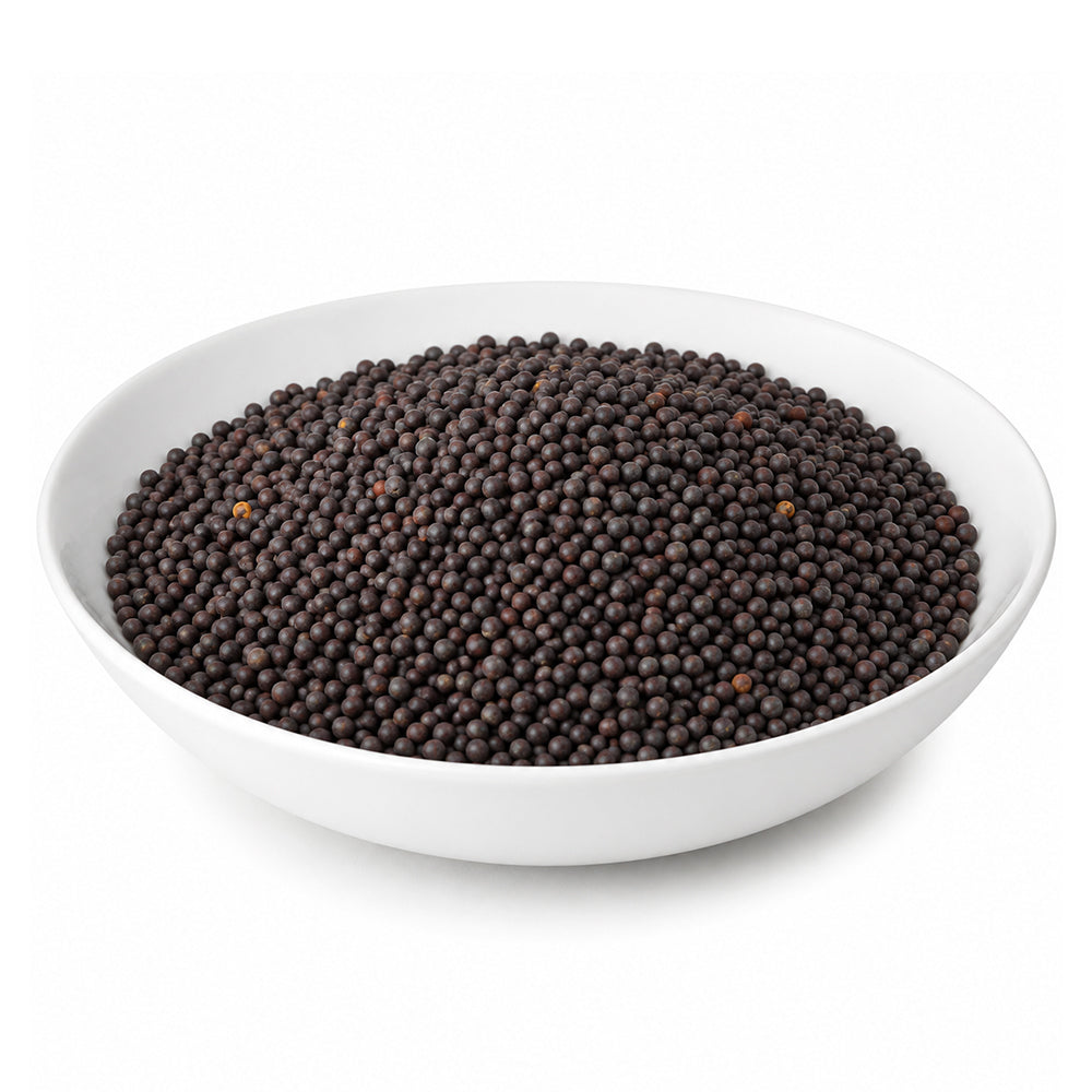 Black Mustard (Seeds) - Sarso Kali (Beej) - Mohari - Sarson Kaali - Brassica Nigra