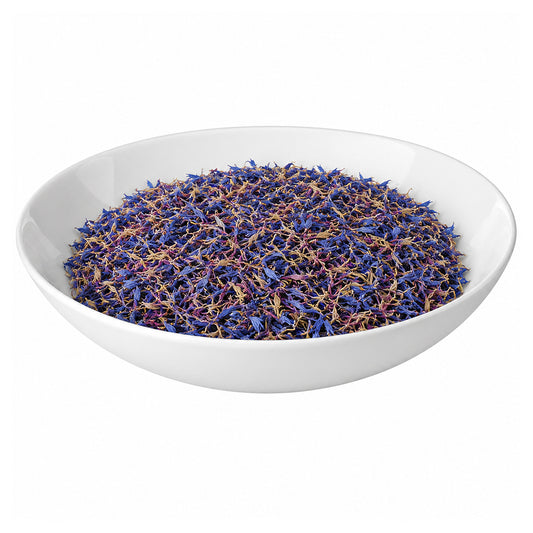 Blue Cornflower (Petals) (Dried) - Centaurea Cyanus - Bachelor's Button - Corn Flower - Bluebottle - Basket Flower - Hurt Sickle
