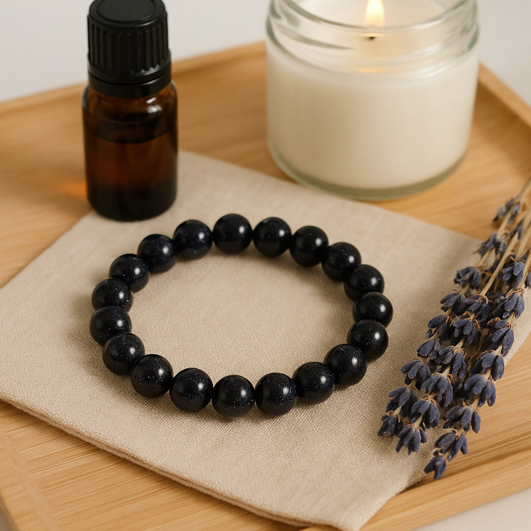 Blue Gold Bracelet