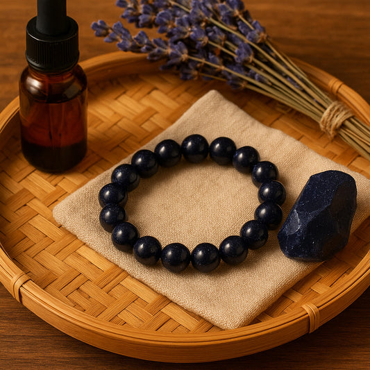 Blue Gold Bracelet