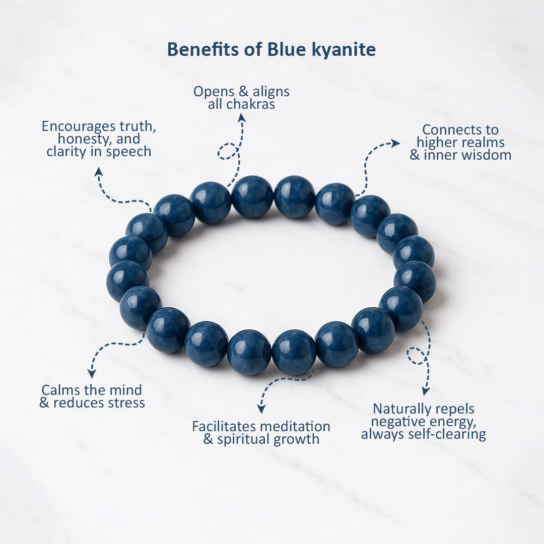 Blue Kyanite Bracelet