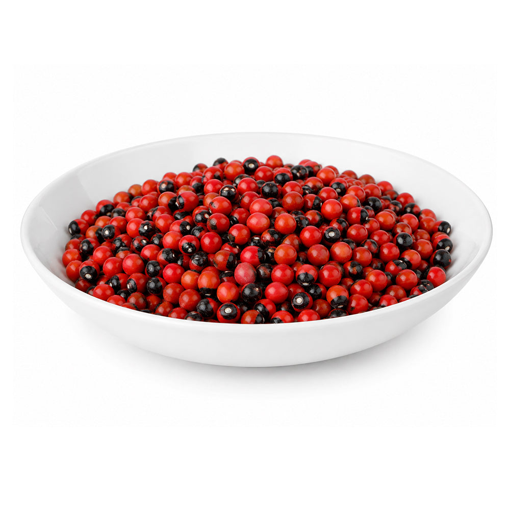 Chirmati (Lal) (Beej) - Ratti Lal - Chirmi - Abrus Precatorius (Red) (Seeds) - Jequerity Seeds - Rosary Pea - Red Gunja - Chinnoti