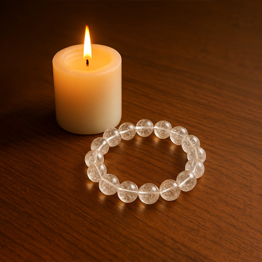 Clear Qartz Bracelet