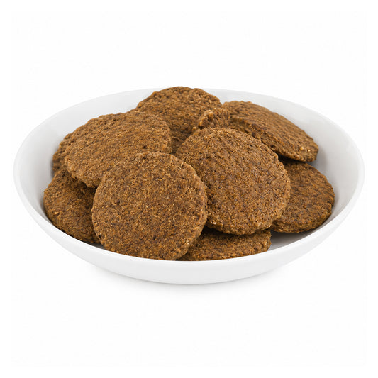 Cow Dung Cake - Gobar Upla - Kanda - Kandey - Kande - Upale - Upley - Uple [Pack of 9 Pieces (20 Gram Each)(Diameter Size: 3 Inch Aprox)]