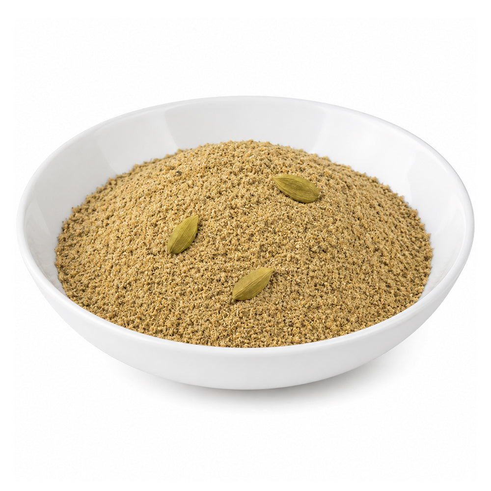Green Cardamom (Powder) - Hari Elaichi Churna - Ela - Choti Elaichi - Sabaj Ilaichi - Sabz Elaichi - Yalakki - Whole Elaichi - Elettaria Cardamomum