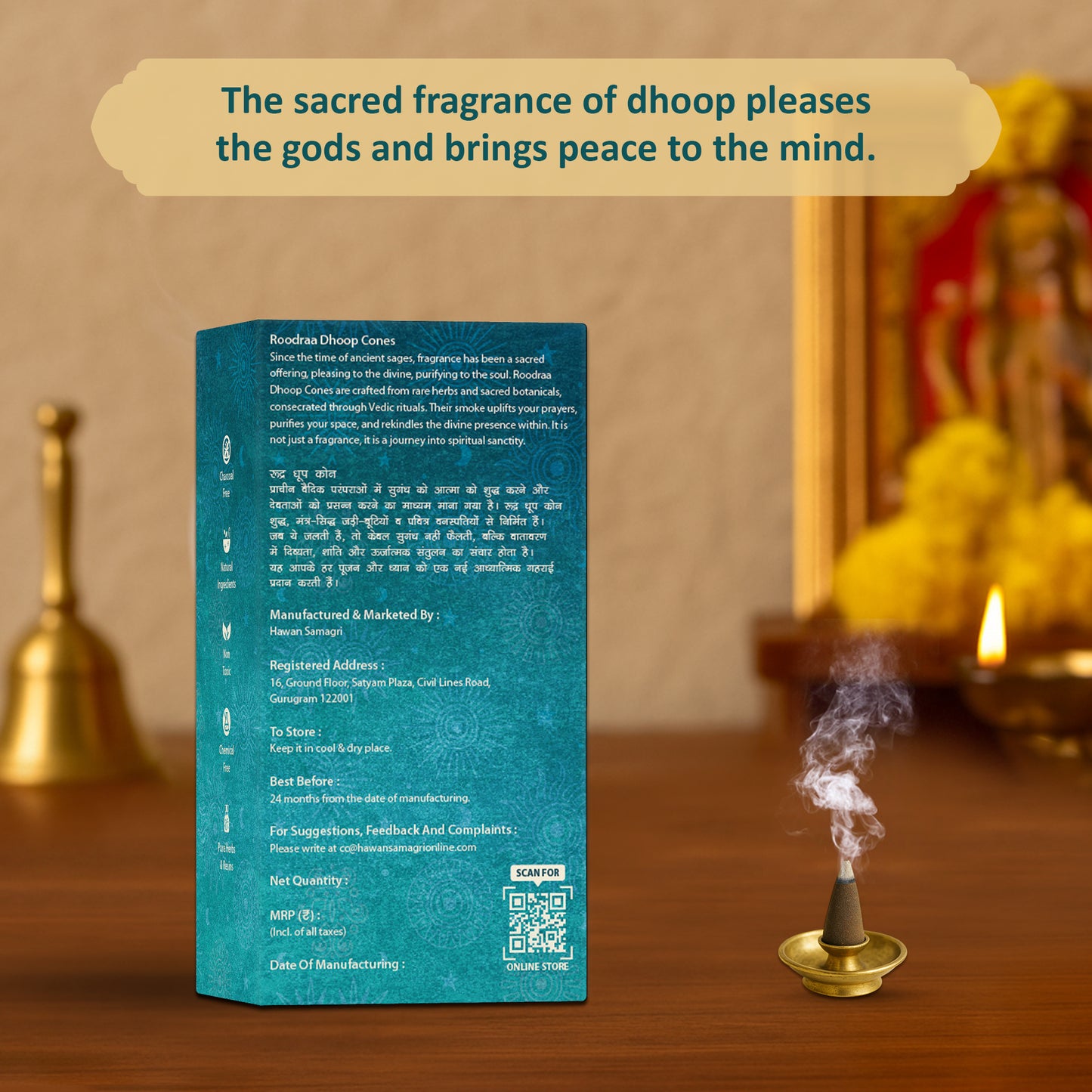 Jasmine Dhoop Cones