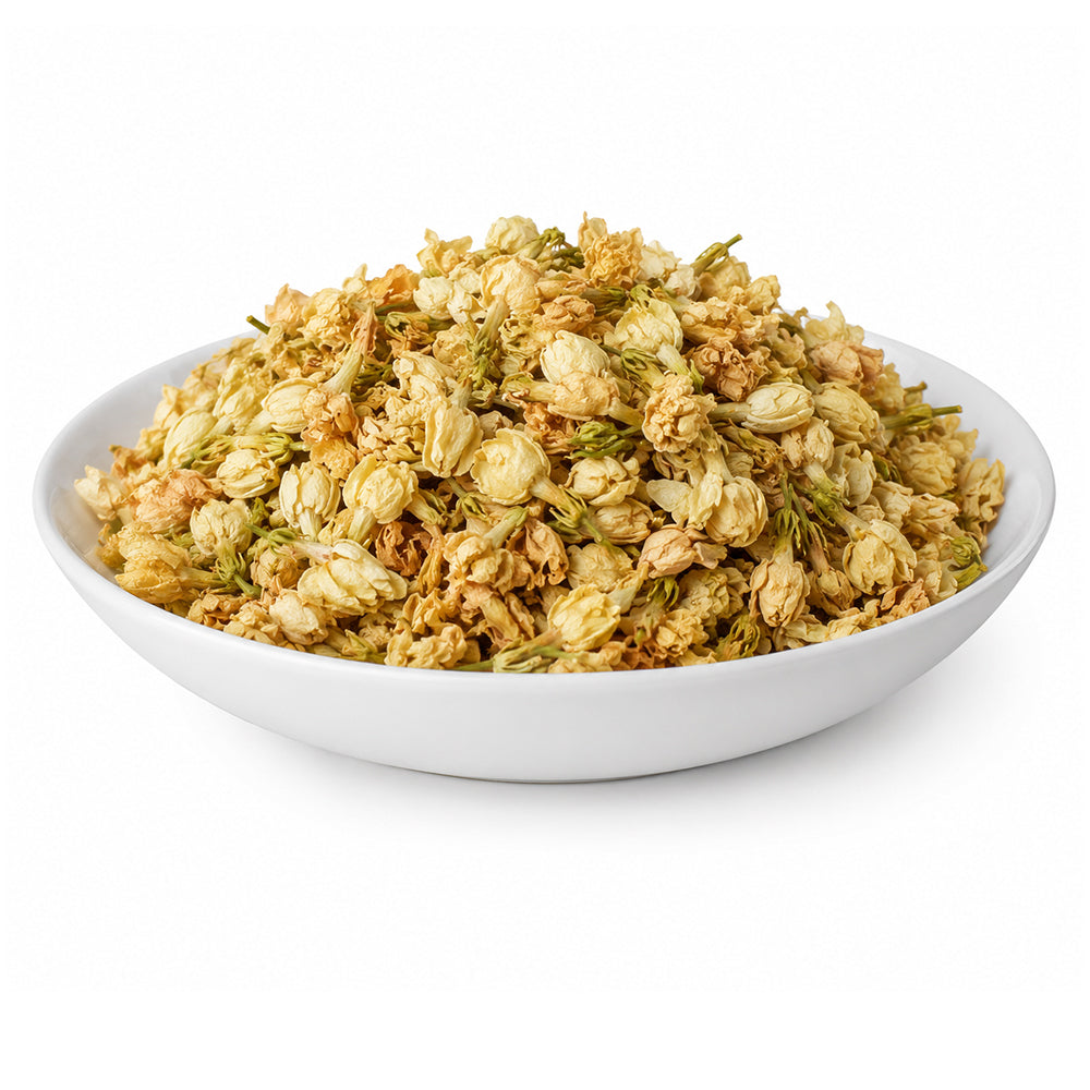 Jasmine (Flower) (Dried) - Chameli Phool - Jati - Yasmin - Malti - Malati - Yuthika - Jasminum Officinale - Jasminum Grandiflorum