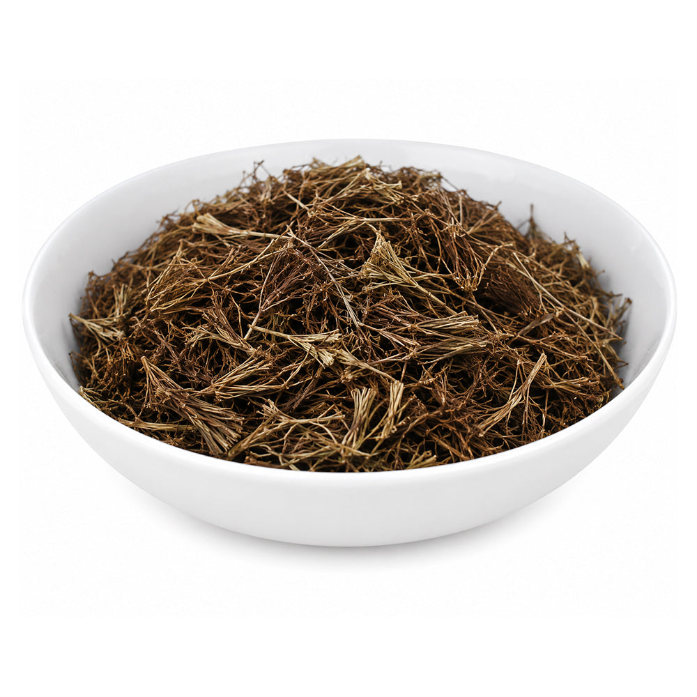 Mayur Shikha (Panchang: Whole Dried and Crushed Plant) - Maiden Hair Fern - Peacock Tail - Morshikha - Mor Panki - Mor Shika - Adiantum Caudatum - Adiantum Melanocanlum