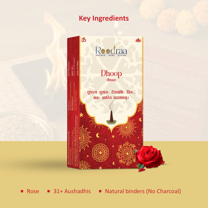 Rose Dhoop Sticks