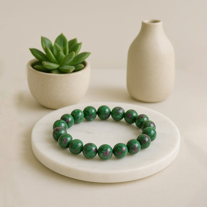 Ruby Fuchsite Bracelet