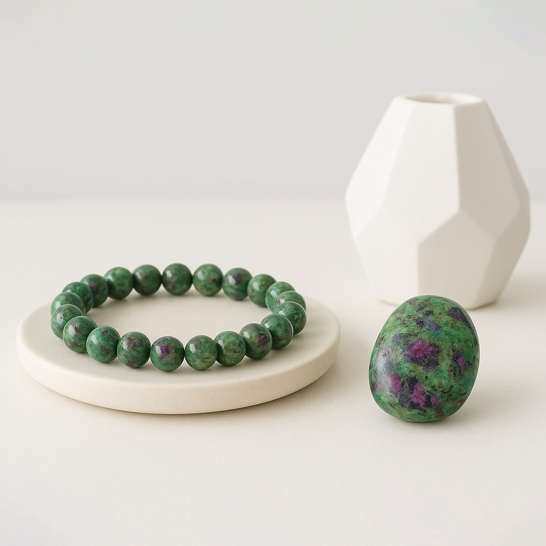 Ruby Fuchsite Bracelet