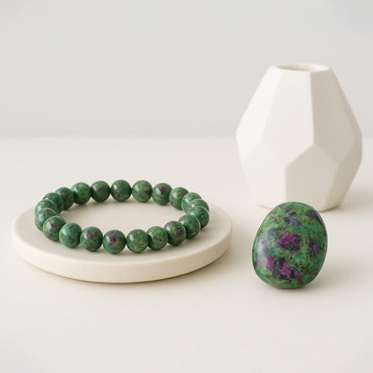 Ruby Fuchsite Bracelet