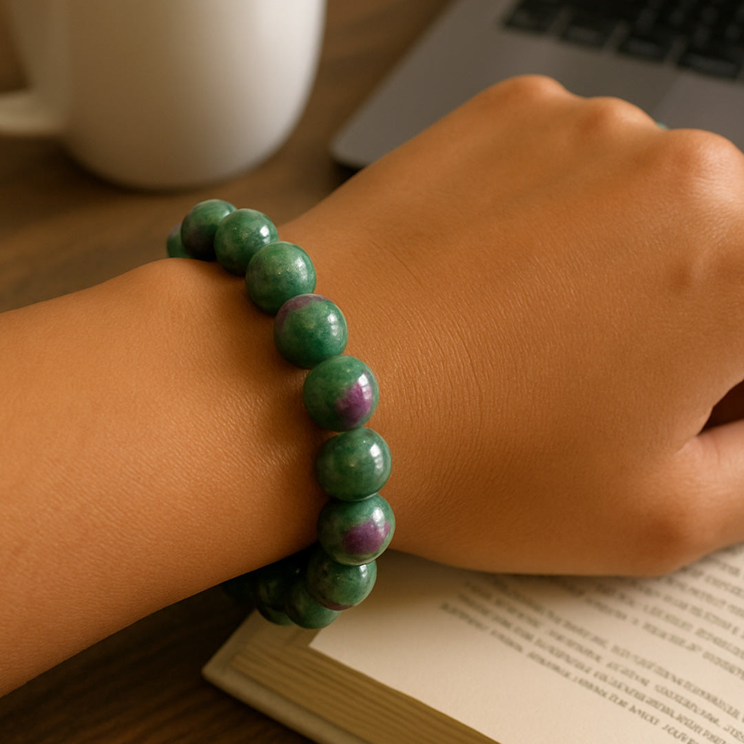 Ruby Fuchsite Bracelet