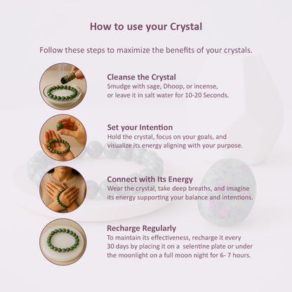 Ruby Fuchsite Bracelet