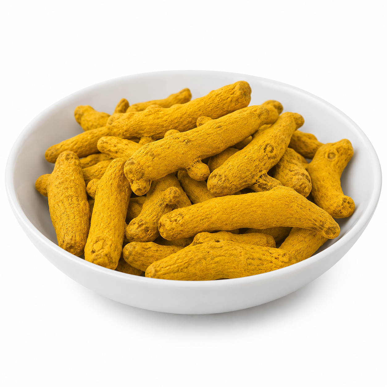 Salem Turmeric (Finger - Whole) (Tamilnadu Origin) (High Curcumin and Aroma) - Selam Haldi - Sabut Haldi - Khadi Haldi - Haldi Gaanth