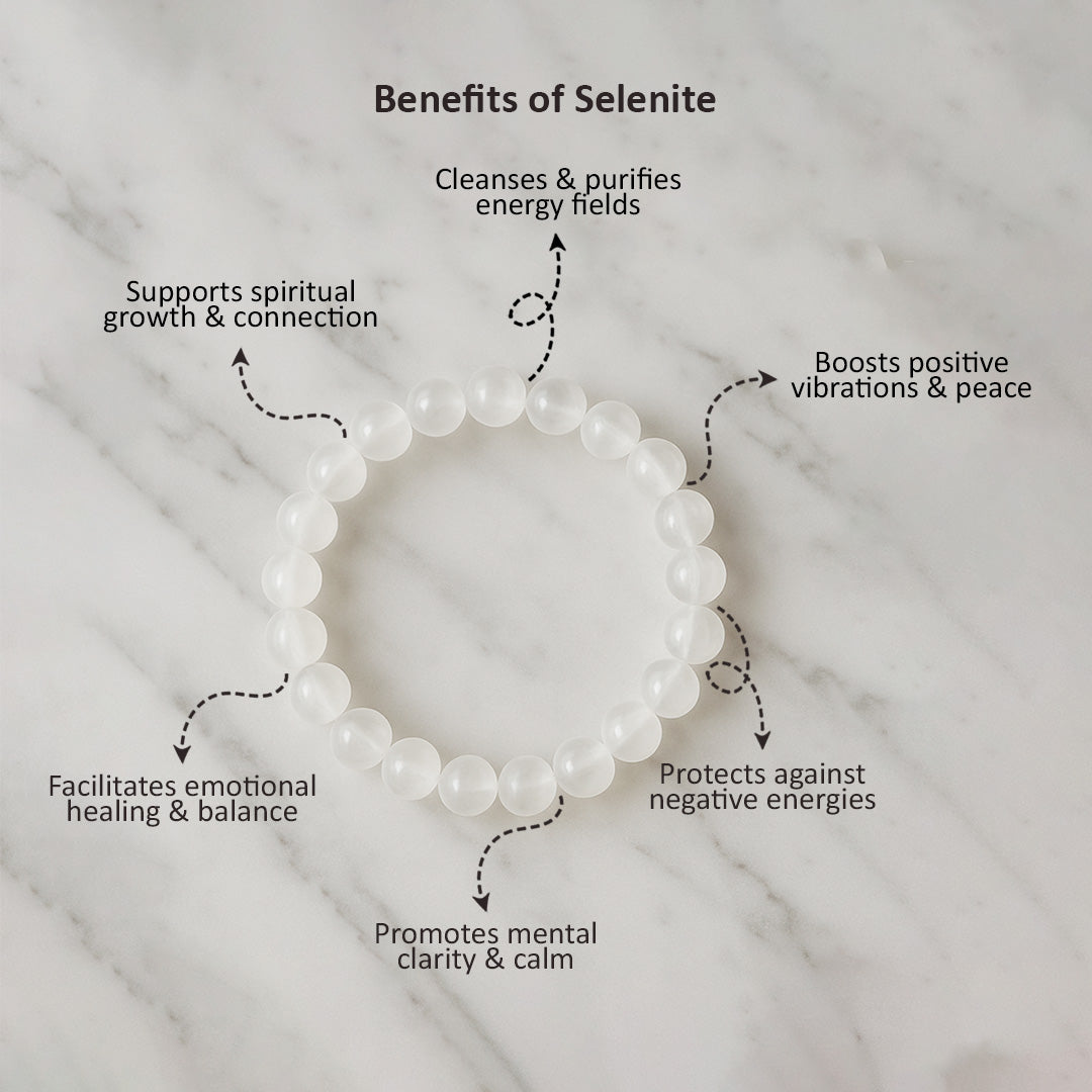 Selenite Bracelet