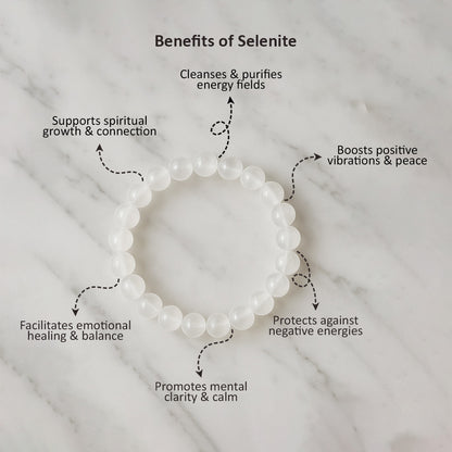 Selenite Bracelet
