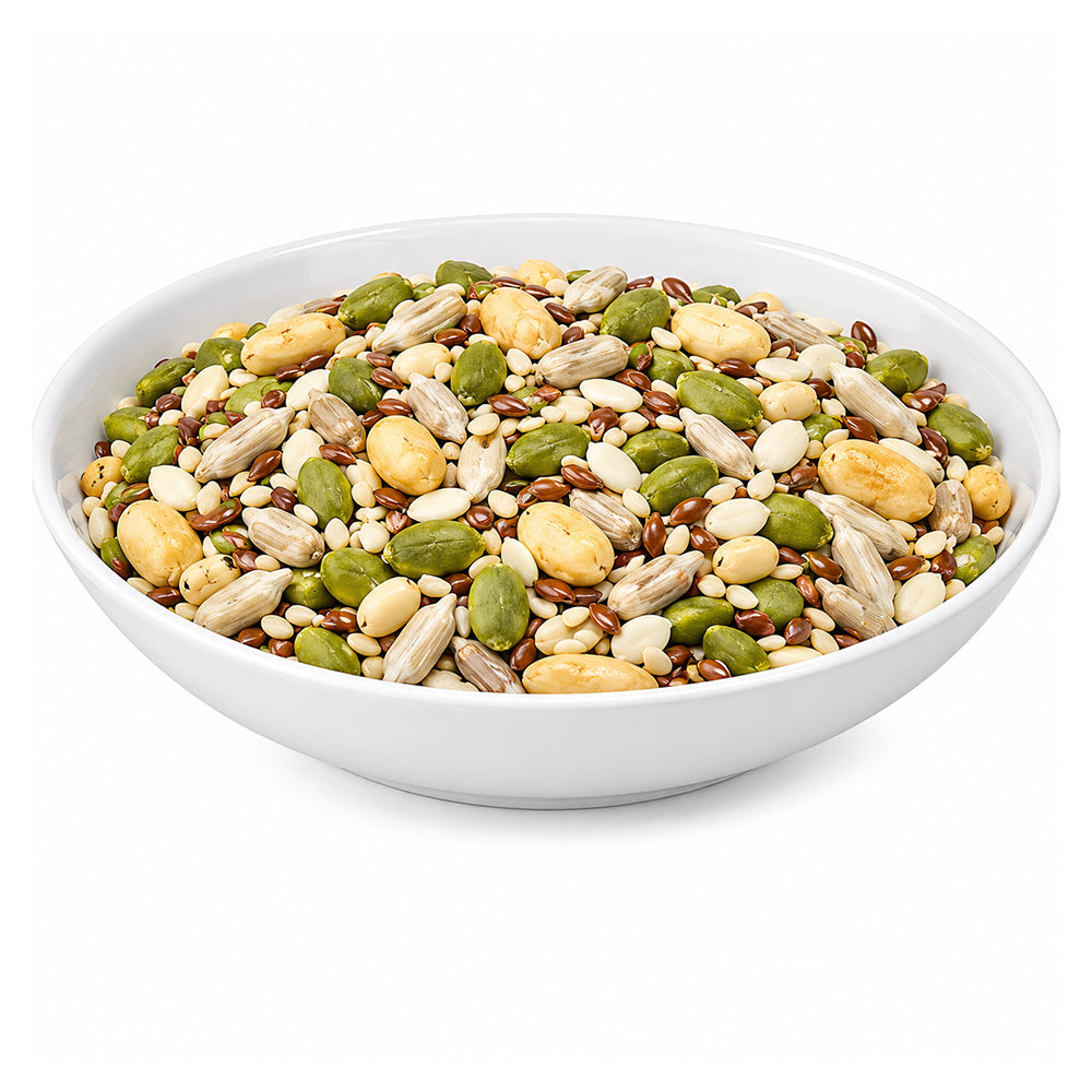 Seven Seeds (Raw) (Watermelon, Muskmelon, Flax, Pumpkin, Cucumber, Sunflower & Sesame) - Seeds Mix - Seven Seed - 7 Seeds Raw