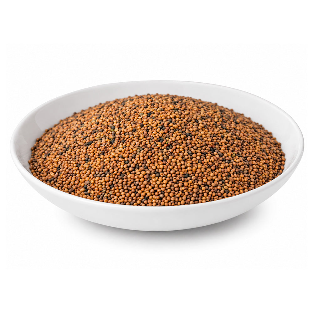 Taramira (Beej) - Arugula Seeds - Safed Sarson - White Sarso - White Mustard - Tarmira Seeds - Brassica Eruca - Eruca Sativa - Rocket Seeds
