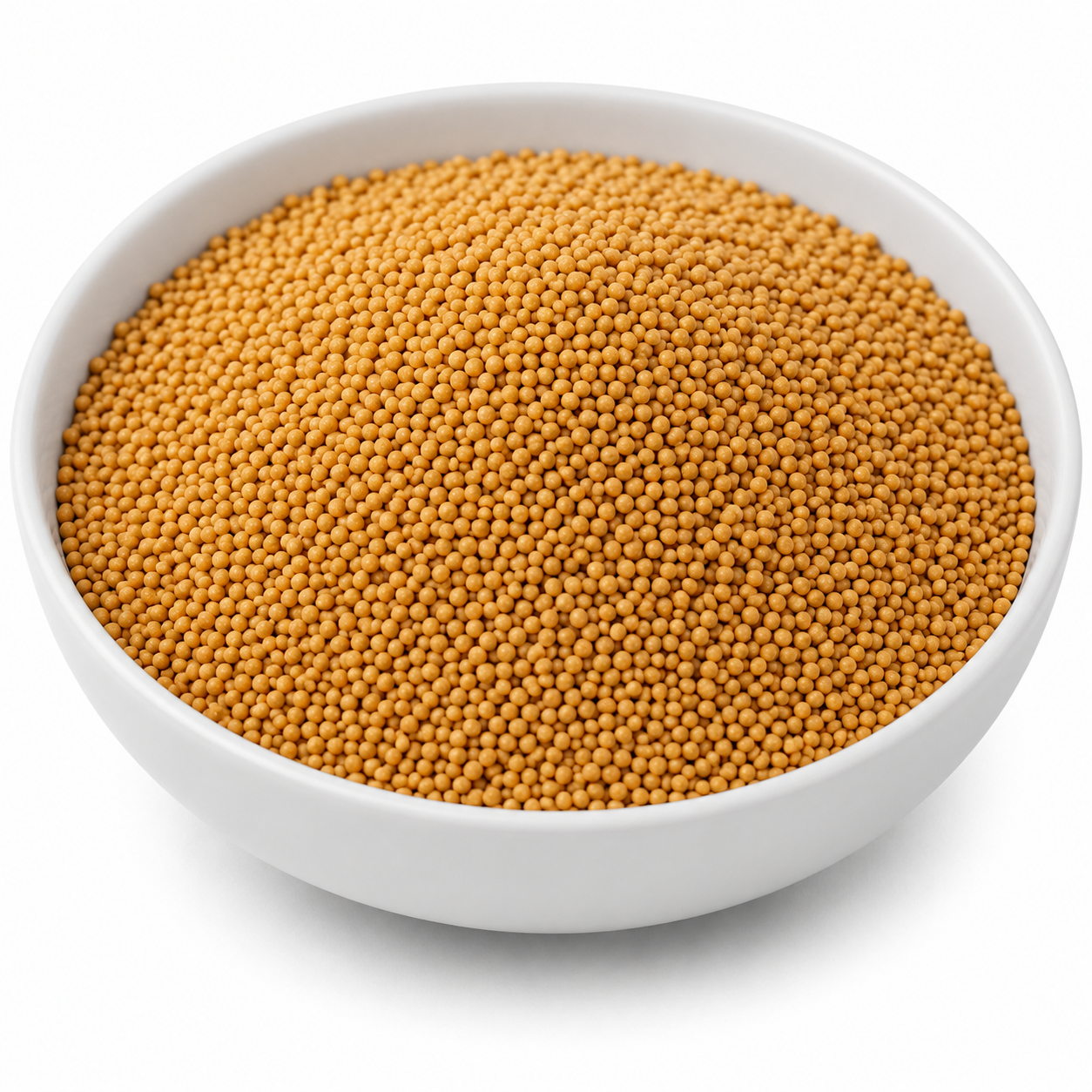 Yellow Mustard (Seeds) - Sinapis Alba (Whole Spice for Pickle and Cooking) - Sarso Peeli Beej