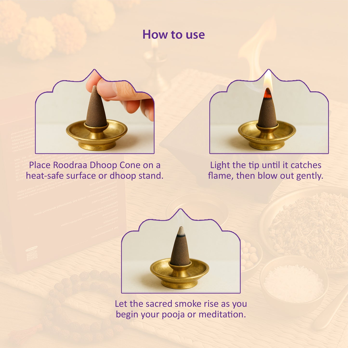 Kapur Dhoop Cones