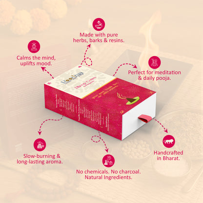 Lemongrass Dhoop Cones