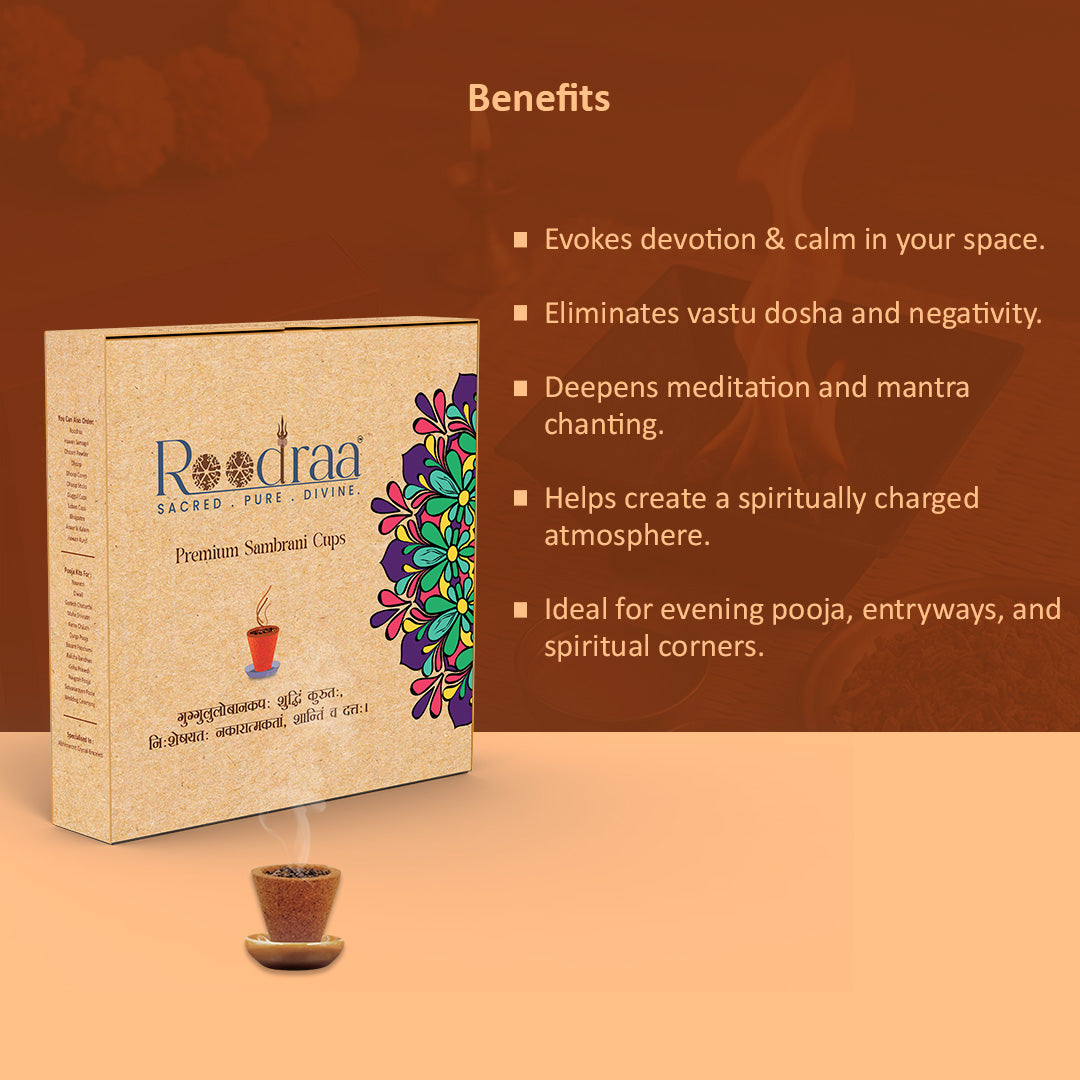 Sambrani Cups