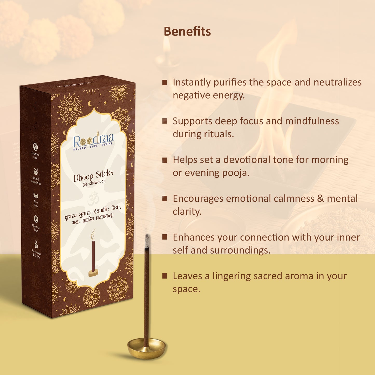 Sandalwood Dhoop Sticks